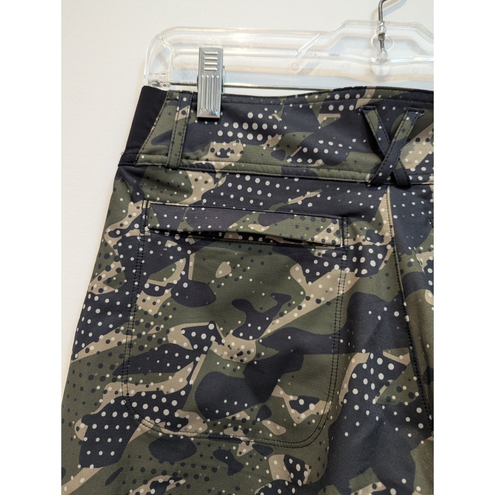 Krimson Klover Rory Camo Poly Blend Stretch Casual Shorts Trunks Womens Small - Picture 5 of 10